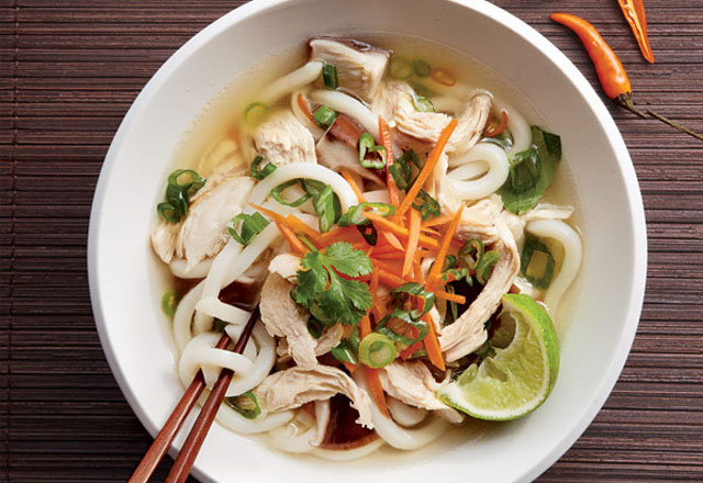 Classic Beanthread Noodle Soup with Chicken