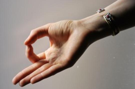 Gyan Mudra represents knowledge