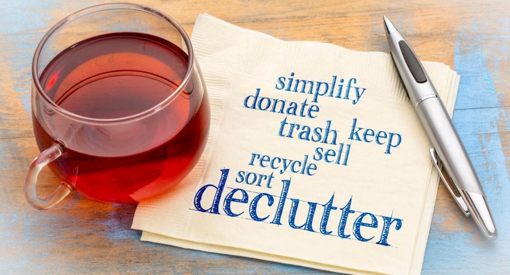 10 tips to Declutter