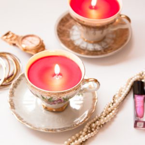 Tea Cup Candles