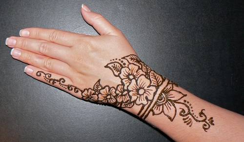 Mehndi or Henna Traditional Tattoo 