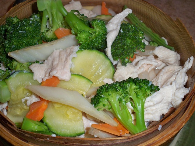 Steamed Chicken & Vegetables