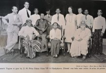 Rabindranath Tagore berjumpa Paku Alam di Yogyakarta,1927