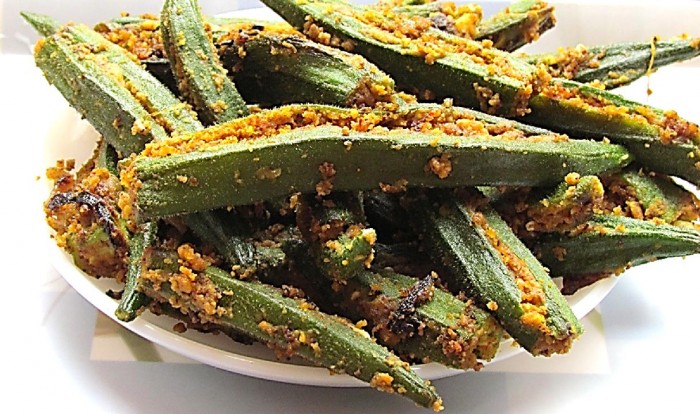 stuffed bhindi stuffed bhindi