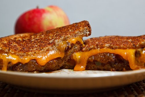 Apple Chutney and Cheese School Sandwiches