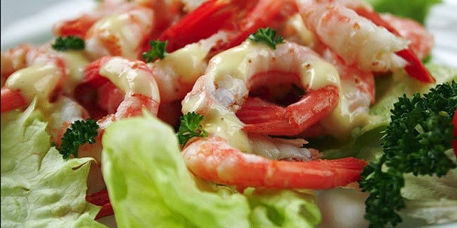 Salad Udang mayonaise