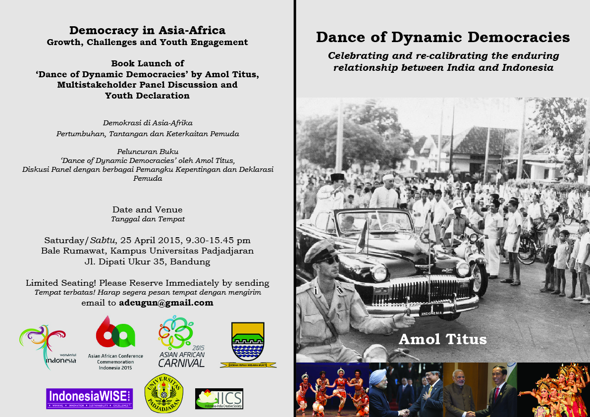 Book Launch of ‘Dance of Dynamic Democracies’ by Amol Titus