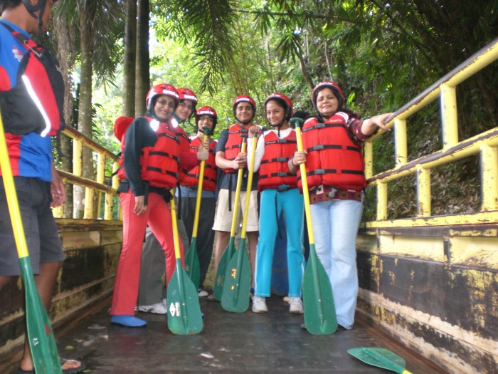 Not-So-White Water Rafting Not-So-White Water Rafting
