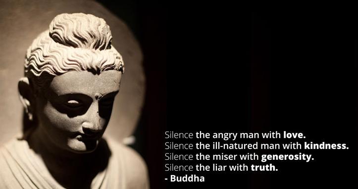 THE SILENCE OF BUDDHA