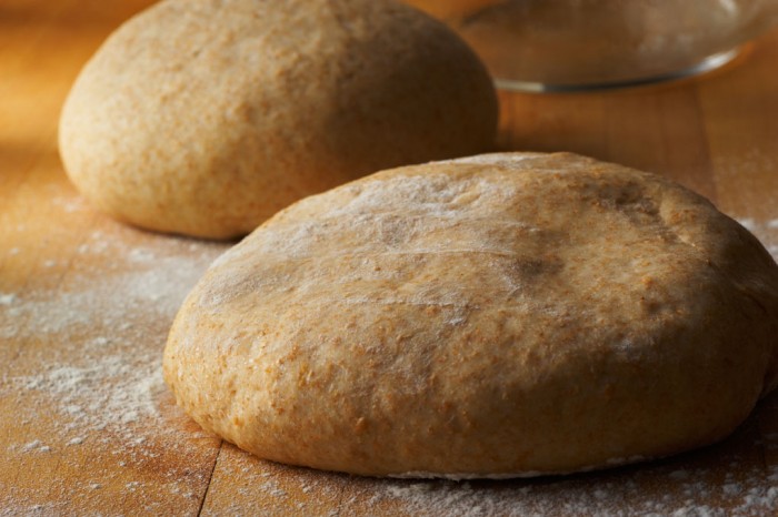 Whole - Wheat pizza dough Whole - Wheat pizza dough