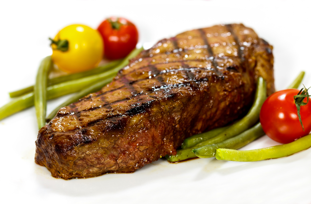 barbeque marinated steak