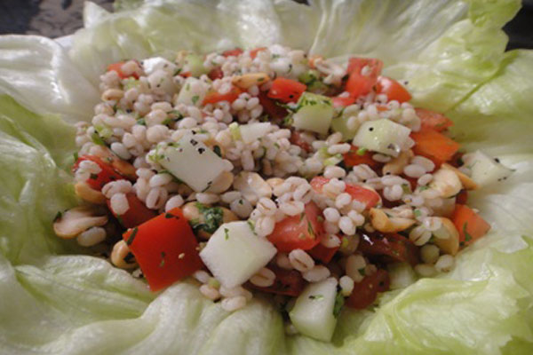 Barley Crunchy Nut Salad