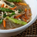 beanthread noodle soup with chicken
