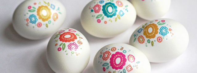 10 Amazingly Simple Easter Egg Designs 