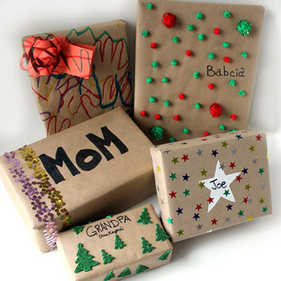 Gift Wrapping for Kids