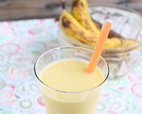 Mango - Banana Yogurt Smoothie
