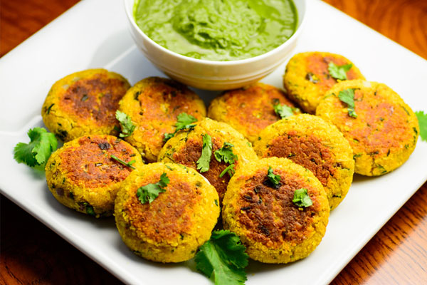 Oats and Mung Dal Tikki