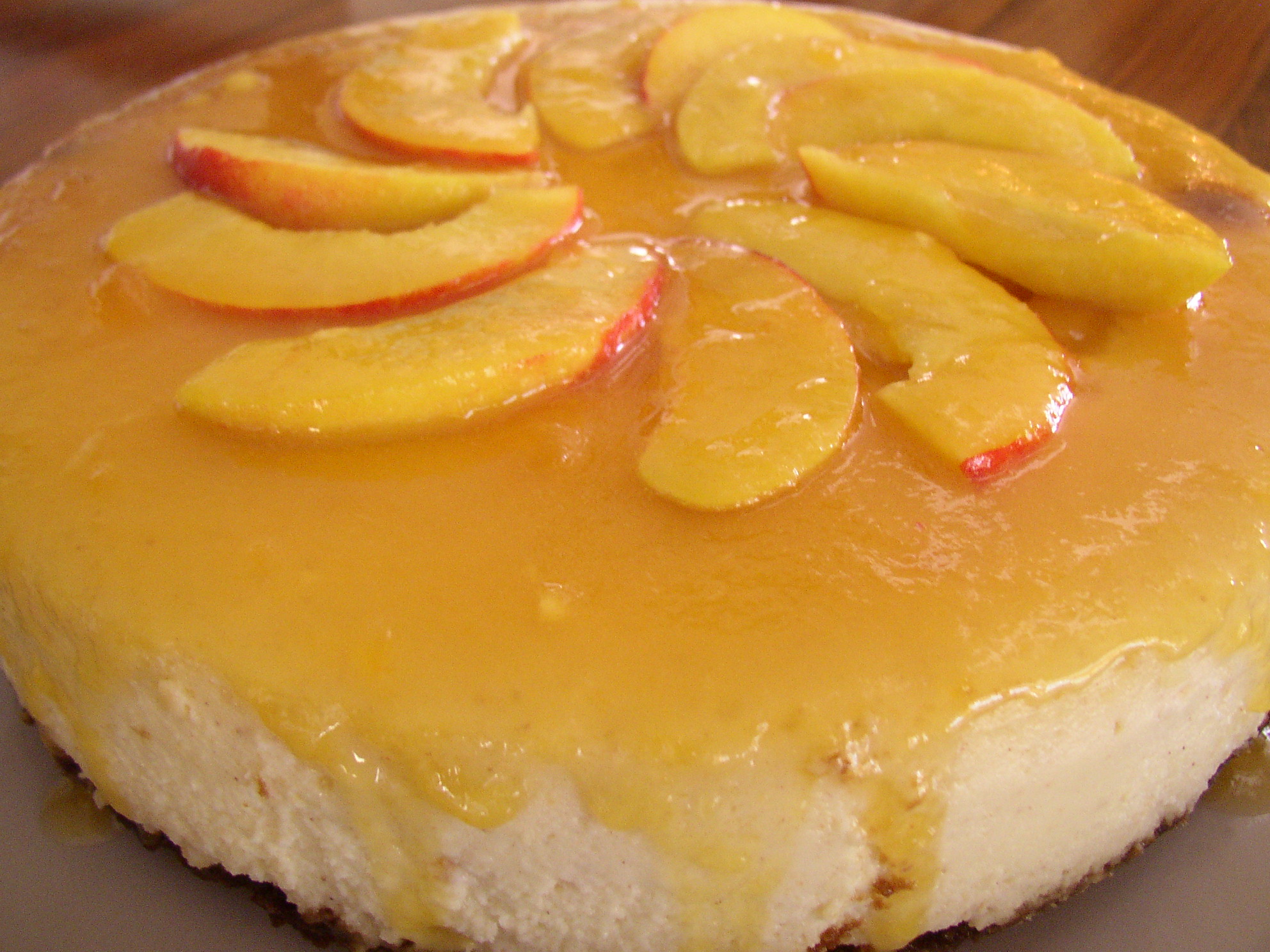 Food Recipe: How to Make Peach Cheesecake