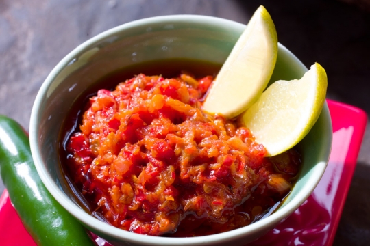 Hot Indonesian Tomato Sambal