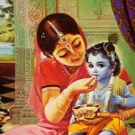 Baby Krishna With Yashoda
