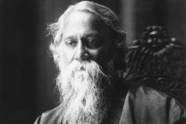 Life sketch of Rabindranath Thakur (=Tagore)