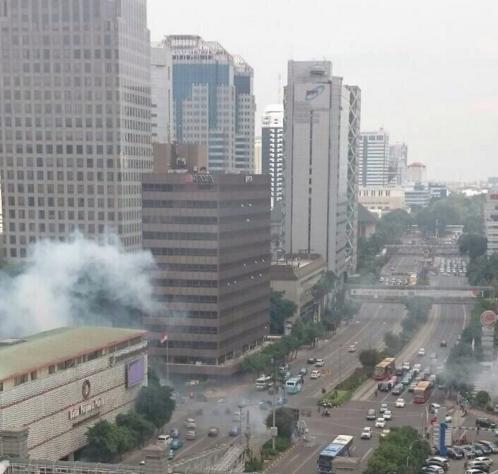 Bomb Blasts in Jakarta on Thursday, 14th Jan, 2016