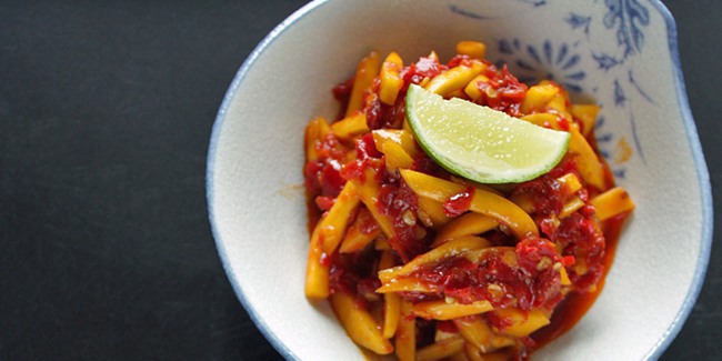 Indonesian Sambal Pencit Recipe Indoindians com Indonesian Sambal Pencit Recipe Indoindians com