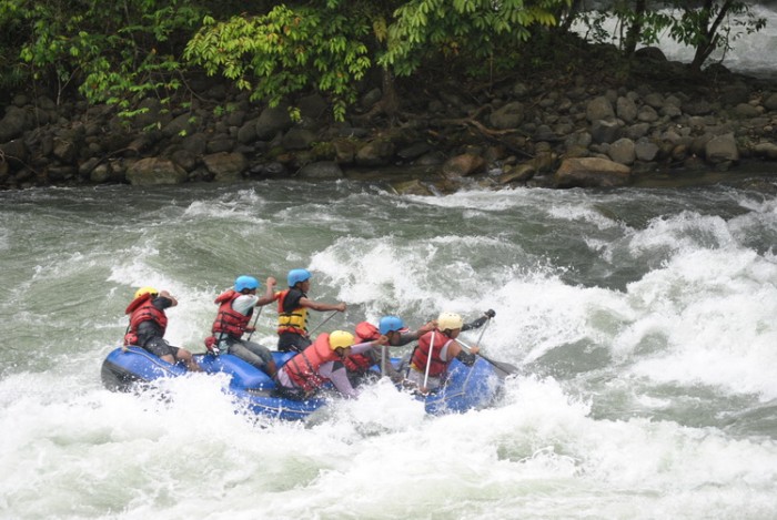 Whitewater rafting in Indonesia Rafting in Indonesia