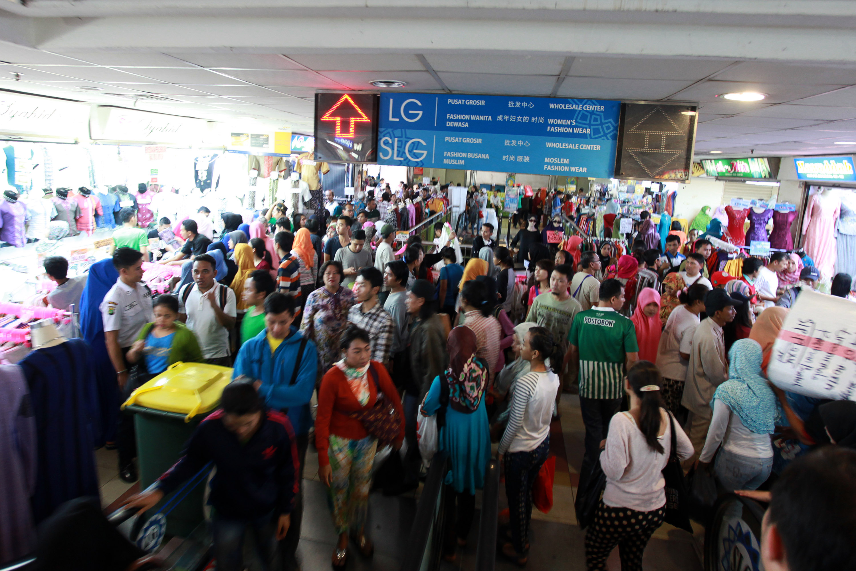 Shopping at Pasar Tanah Abang, Jakarta