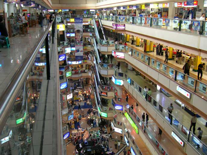 Mangga Dua Trade Center a Shopping Paradise in the Mangga Dua Trade Center a Shopping Paradise in the