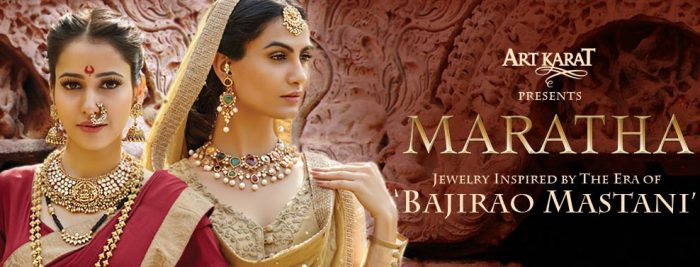 Art Karat Jewelry in movie BajiRao Mastani Art Karat Jewelry in movie BajiRao Mastani