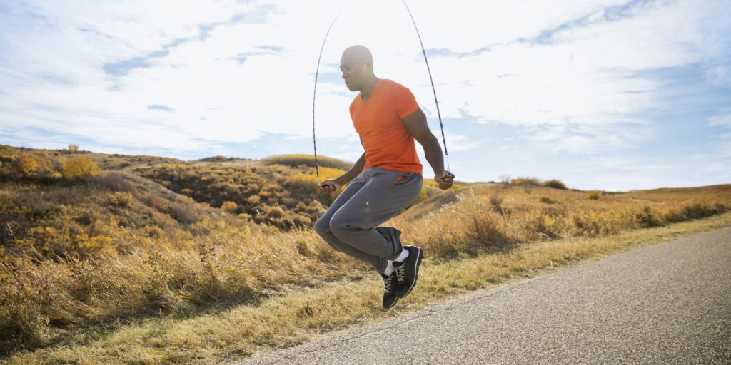 jumping rope