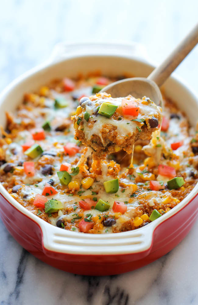 Quinoa Enchilada Casserole Recipe