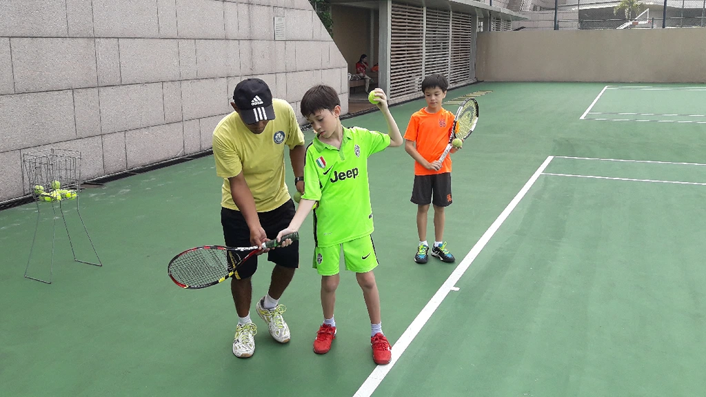 Learning to Play Tennis in Jakarta Mirai Tennis Program