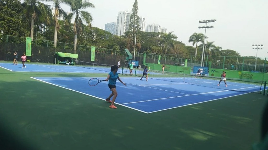 Learning to Play Tennis in Jakarta Tennis Elite Club Epicentrum