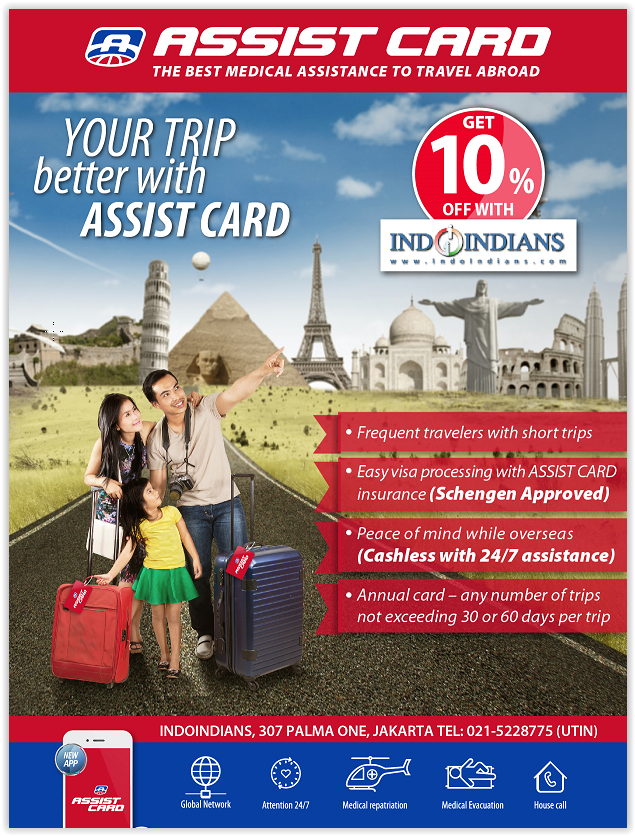 Annual Travel Insurance & Assistance Plan by Assist Card Valid Worldwide