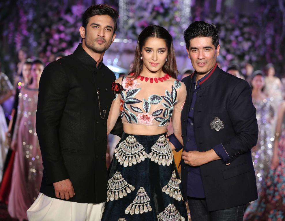 Lakme Fashion Week: Shraddha Kapoor, Sushant Singh Rajput glitter in Manish Malhotra’s show