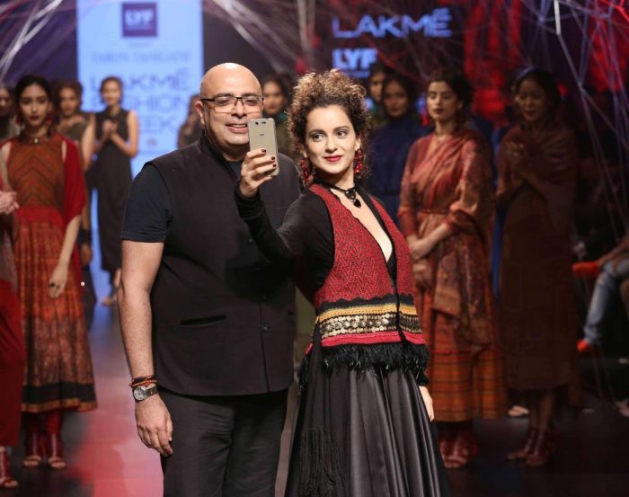 Lakme Fashion Week: Kangana Ranaut looks breathtaking for Tarun Tahiliani's earthy collection Lakme Fashion Week: Kangana Ranaut looks breathtaking for Tarun Tahiliani's earthy collection