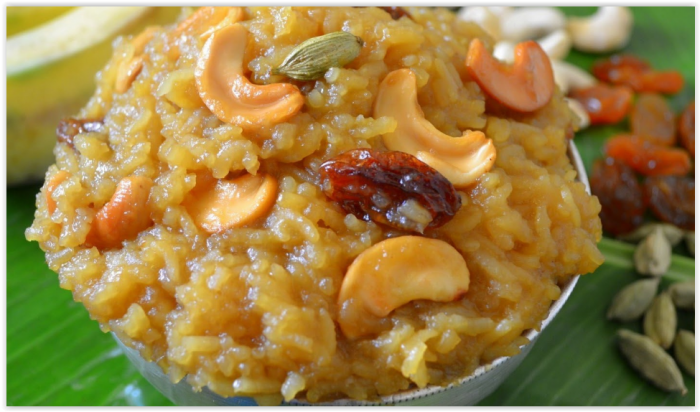 Sweet Pongal Recipe Sweet Pongal Recipe