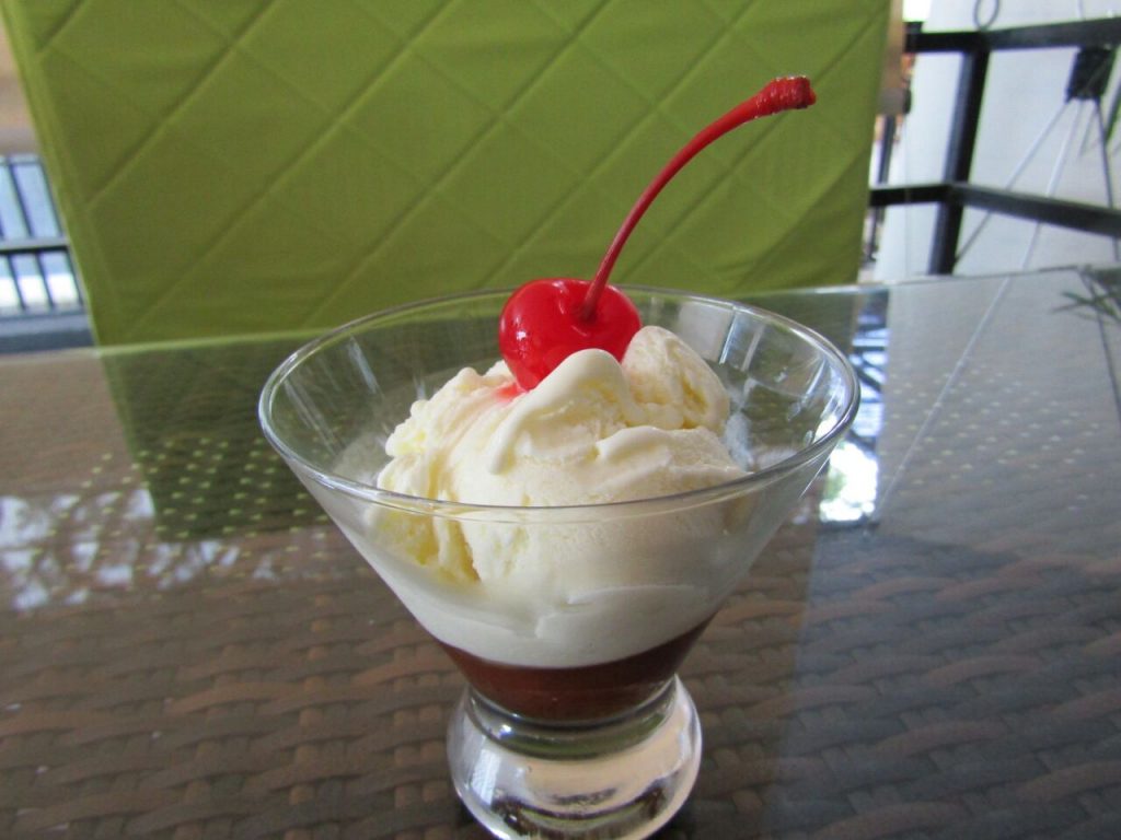 Gulab Jamun with Ice Cream