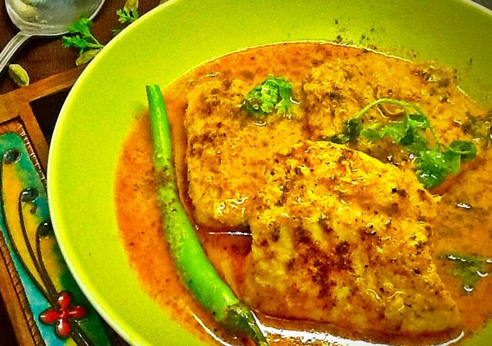 Machli Ka Salan or Fish Curry by Shabana Akbany