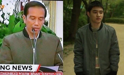 Jokowi's Bomber Jacket Goes Viral