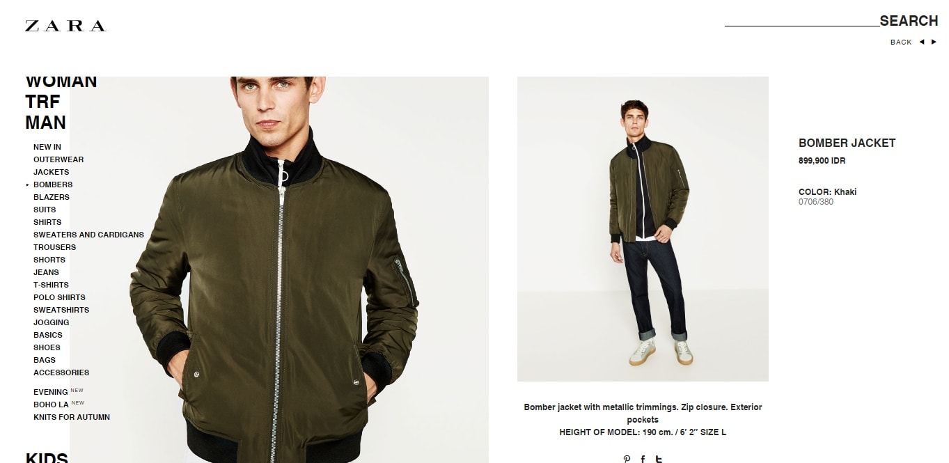 zara bomber jacket india