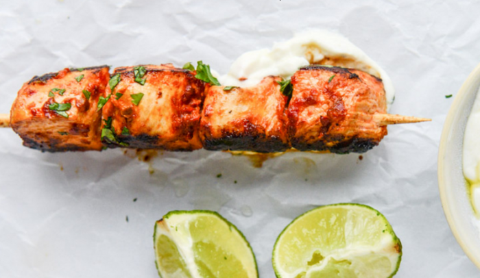 Chili-Garlic Chicken Skewers Chili-Garlic Chicken Skewers