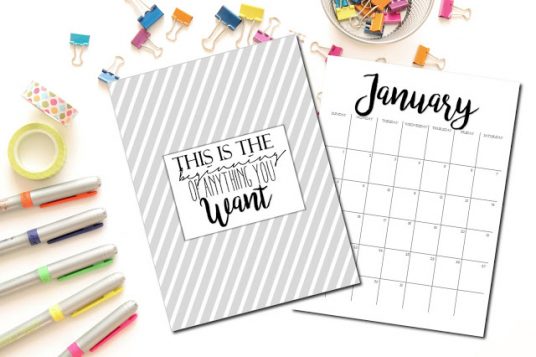 Indoindians Printable Calendar / Planner 2026