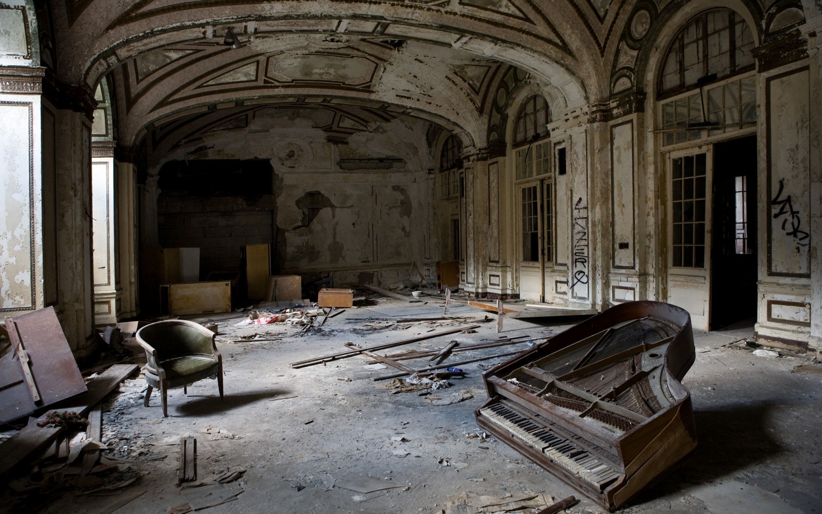 Visiting abandoned place sounds fun, eh?