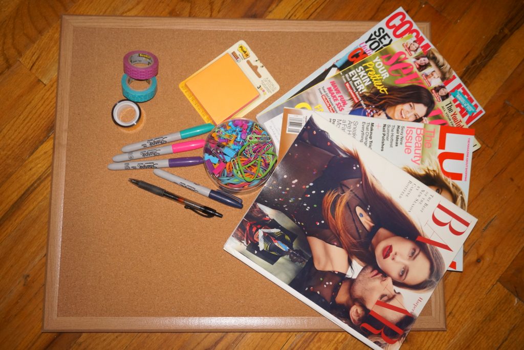 Vision board supplies