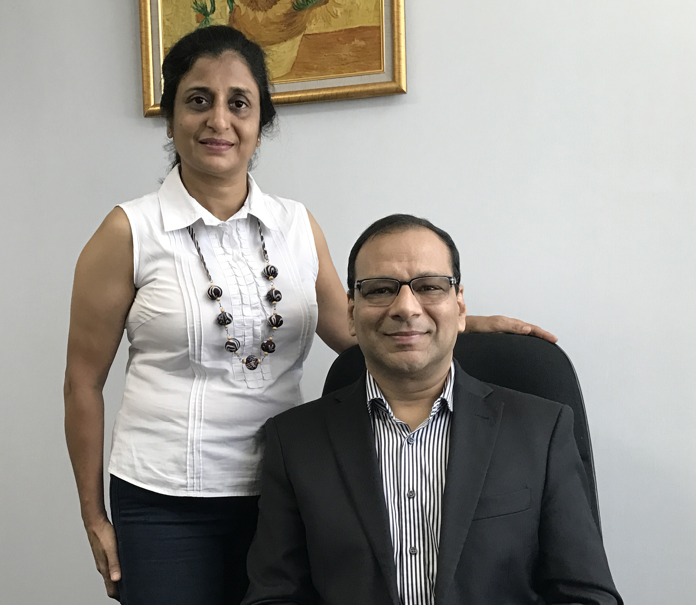 Founders Poonam Sagar and Rajat Sagar