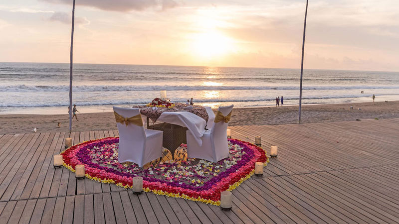 5 Romantic Restaurants in Bali to Celebrate Valentine’s Day