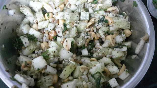 Healthy Cucumber Peanut Salad Recipe